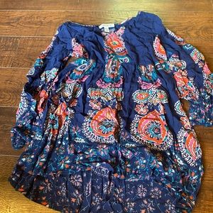 Billabong long sleeve dress size xs